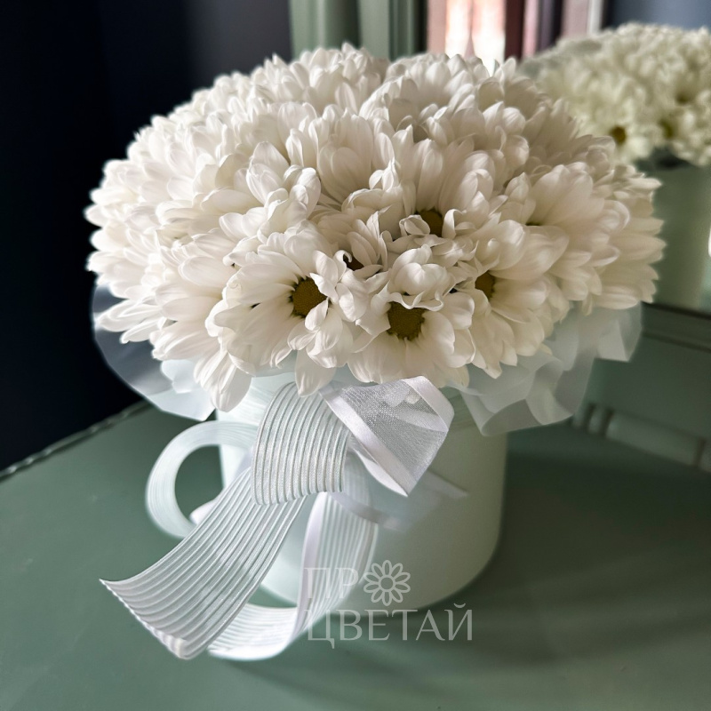 Композиция из хризантем «Маленькая радость»