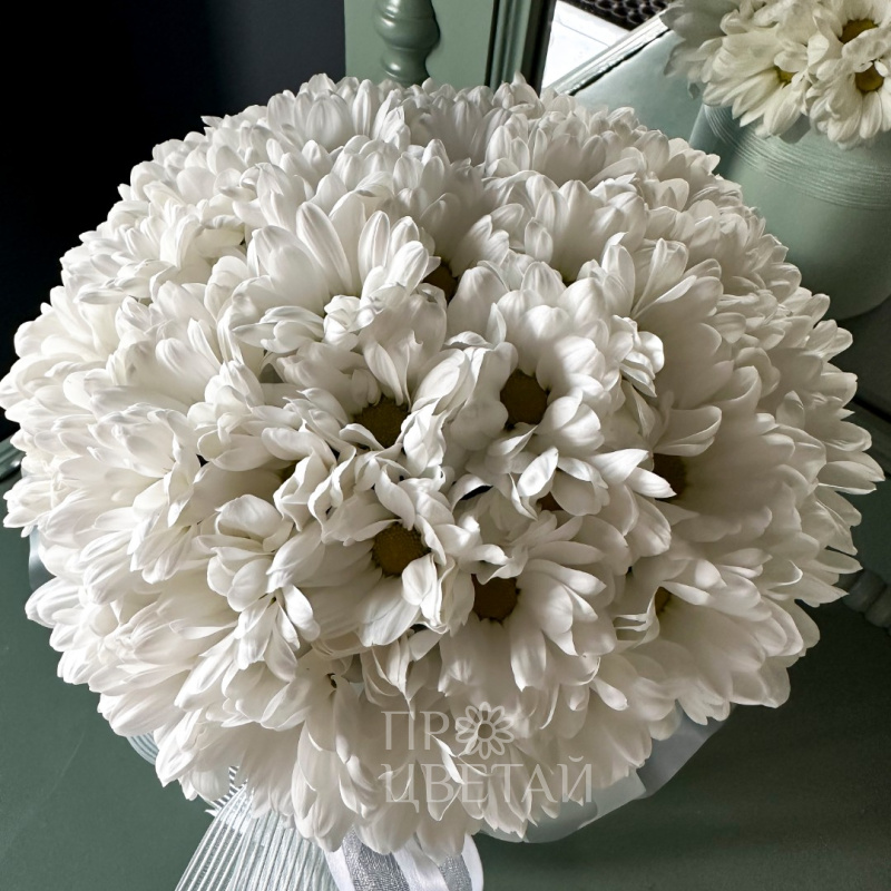 Композиция из хризантем «Маленькая радость» 1