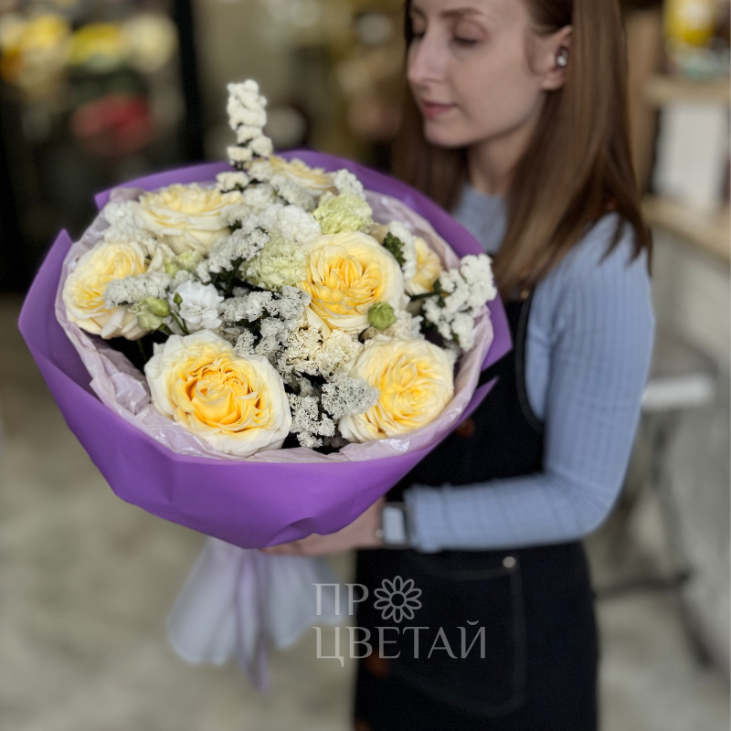 Сборный букет Нежность облаков  2