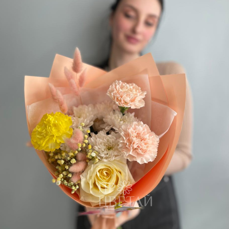 Сборный букет «Яркий дуэт» 2