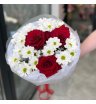 Букет из роз и ромашек 1