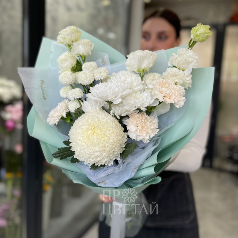 Букет «Белый огонь»