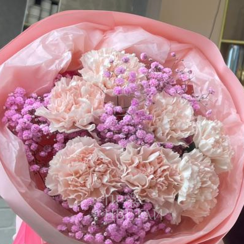 Букет «Бум гвоздик» 2