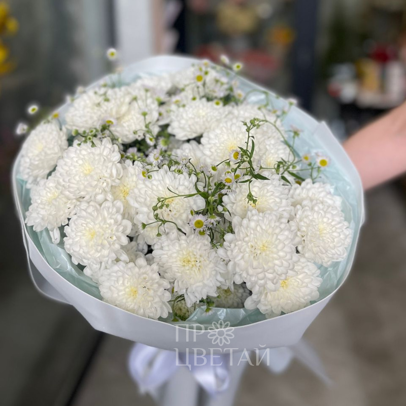 Букет хризантем «Летний» 2