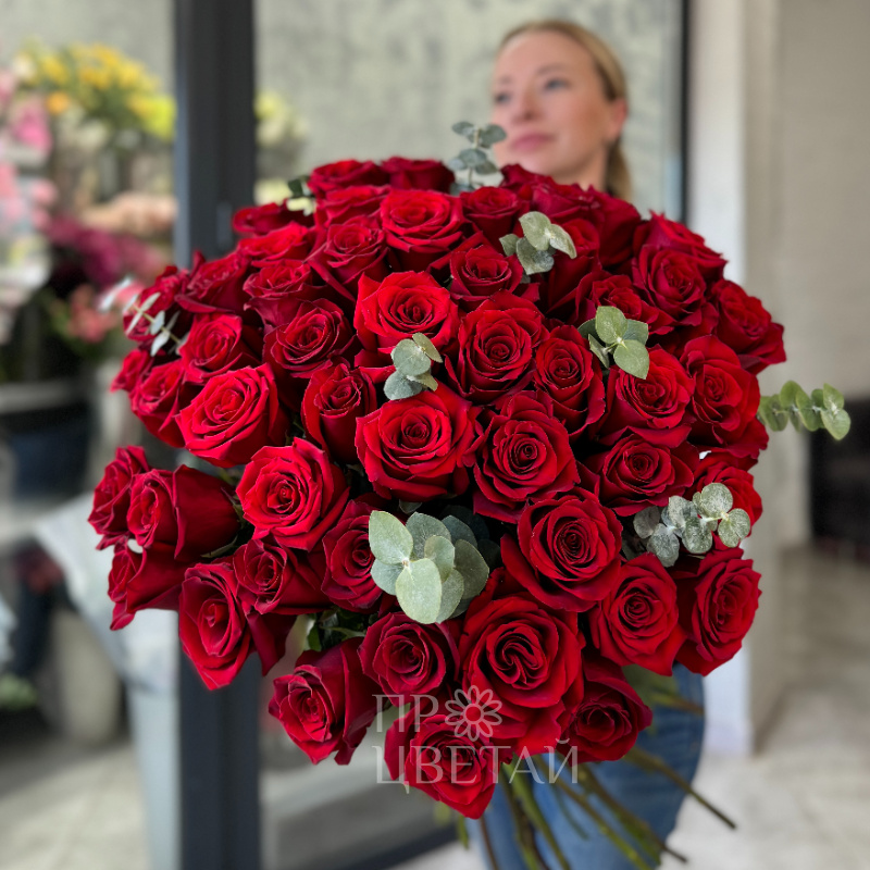 Букет «Алый закат»