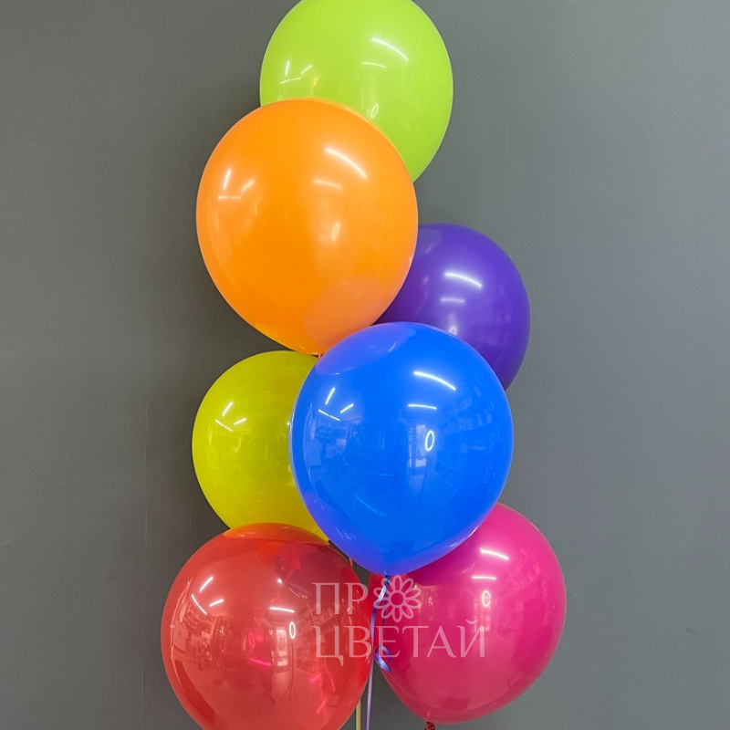 Связка цветных шариков