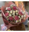 Букет с гвоздиками «Приятные впечатления» 1