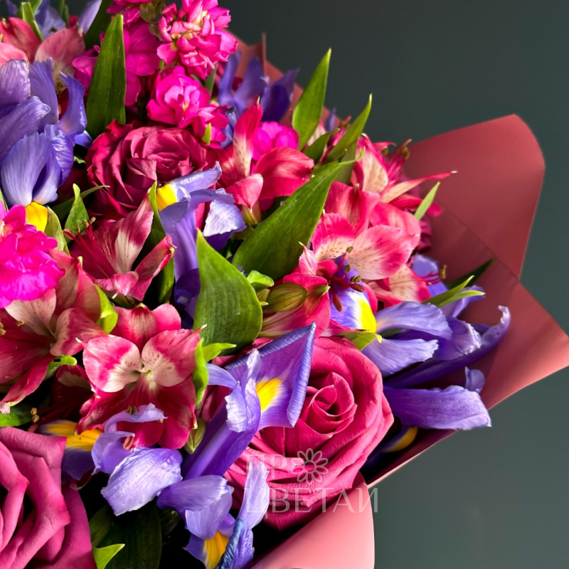 Сборный букет Незнакомка 1