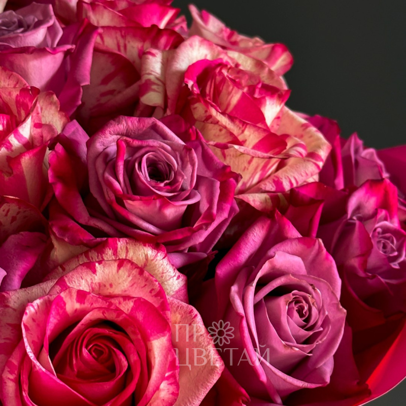 Монобукет Нежность роз 1